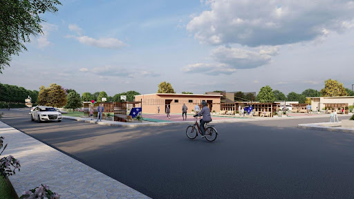 Street view of community area